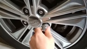 Гайки от штампованных дисков HYUNDAI Creta к дискам КиКРеплика КС778.