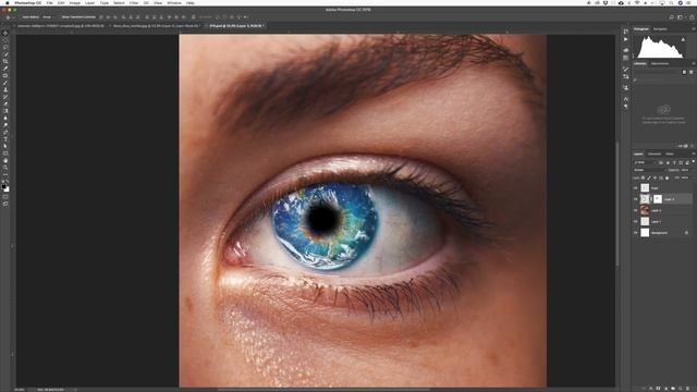 Classic Step By Step Photoshop Eye Replacement Edit смотреть онлайн