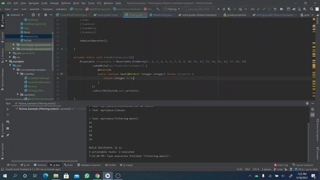 Rxjava Take operators and its variants смотреть онлайн