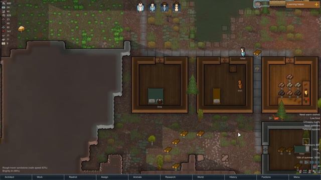 Rimworld | E4: Walls, Among Other Things смотреть онлайн