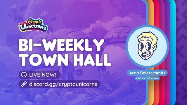 Ask Us Anything | Crypto Unicorns Bi-Weekly Town Hall #50 смотреть онлайн