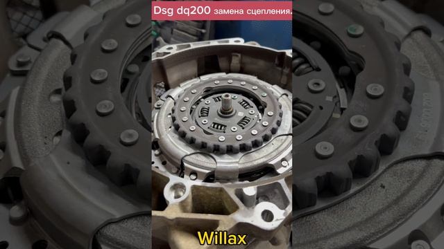 Dsg-7 DQ200 замена сцепления. смотреть онлайн