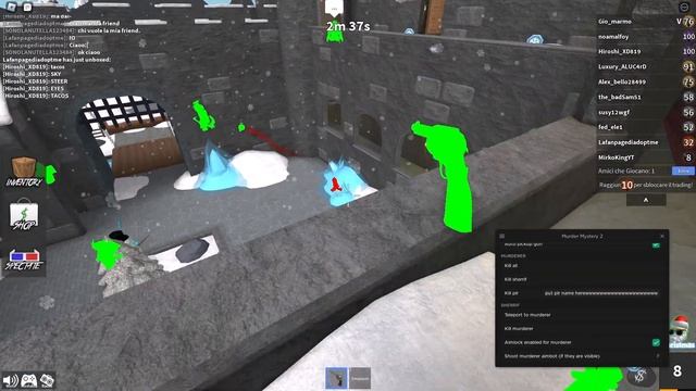?Murder Mystery 2 Script Pastebin GUI Auto Farm, Kill All, Silent Aim смотреть онлайн