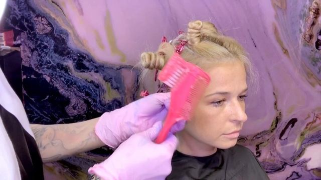 Matrix color cult. Делаем цветной пробор смотреть онлайн