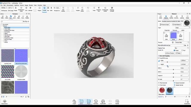 38. Blender Jewelry. Перстень темплиэров (часть 5) смотреть онлайн