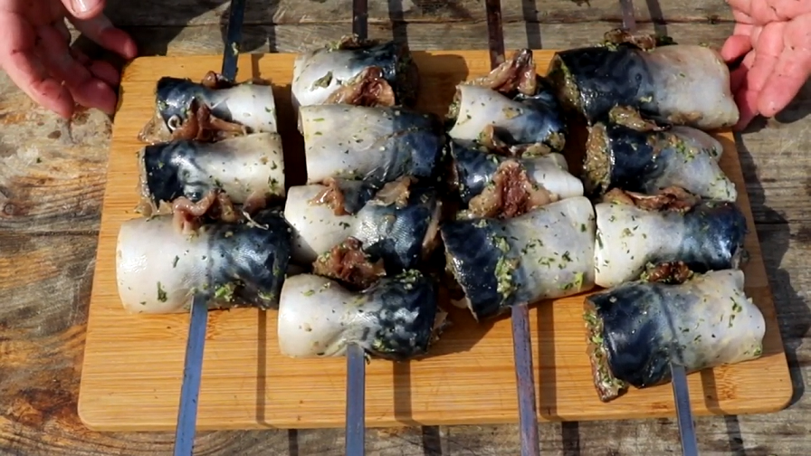 Шашлык Рыбное безумие Скумбрия лучше чем мясо смотреть онлайн
