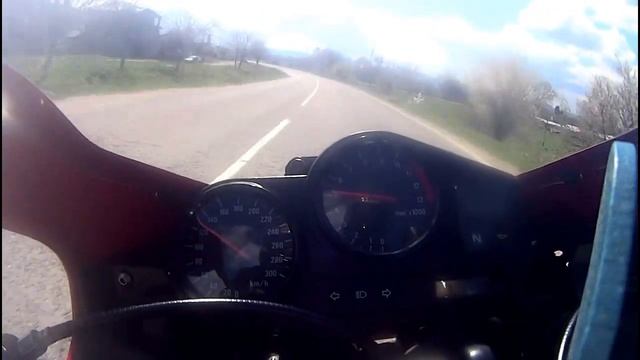 My HONDA CBR 919 RR Fireblade 250 km/h смотреть онлайн