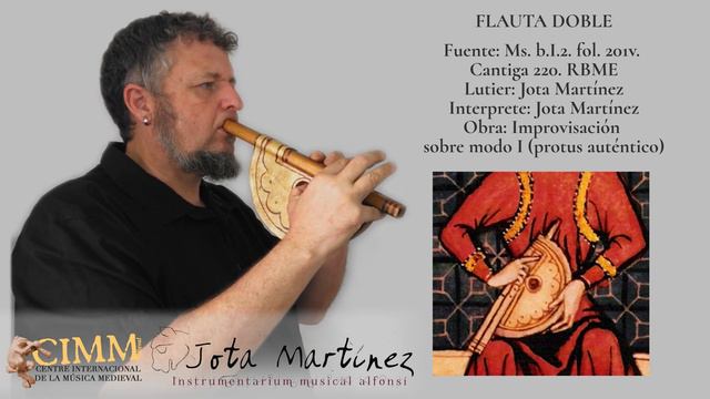 FLAUTA DOBLE. Ms. Códice b.I.2. fol. 201v. RBME. Improvisación sobre modo I (protus auténtico) смотреть онлайн