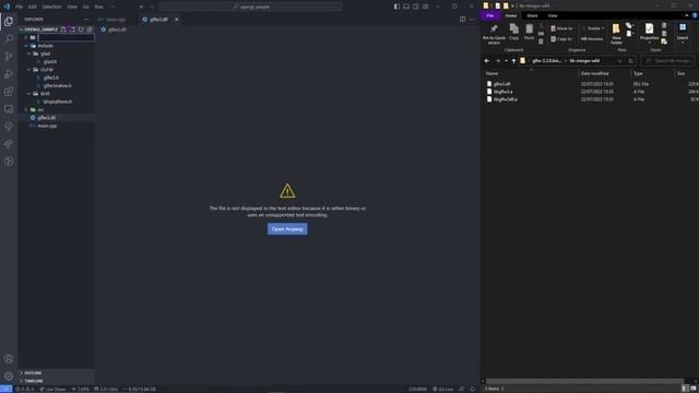C++ OpenGL setup for VSCode in 2min смотреть онлайн