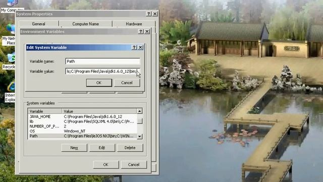 JAVA CLASSPATH SETTING.avi смотреть онлайн