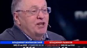 "Поединок"  Жириновский vs Рыжков  28.04.2016.