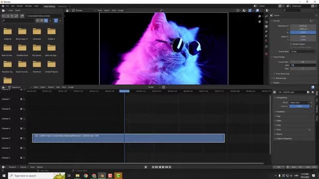 Blender Tutorial: How to Take Screenshot in Blender Video Editor смотреть онлайн
