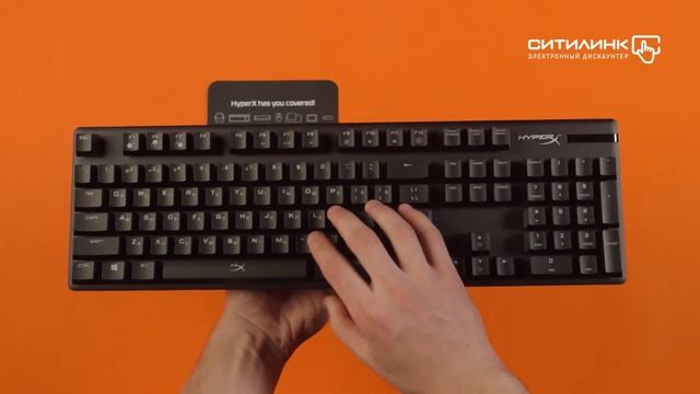 Обзор клавиатуры HYPERX Alloy Origins | Ситилинк смотреть онлайн