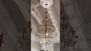 Лифт подъемник для люстры LIFTER 100 с люстрой законченный вариант