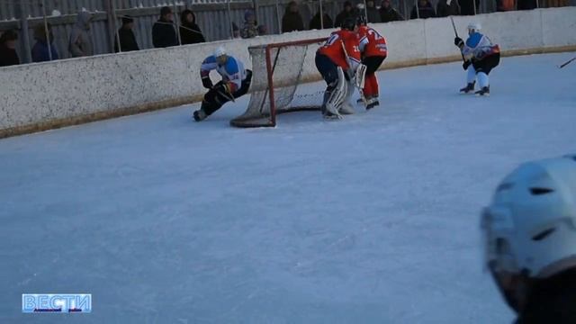 Победа Алапаевского хоккейного клуба на выезде, в Ирбите смотреть онлайн