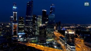 Moscow Drone Night [4K] || Moscow Russia by Drone | Moscow drone night #Moscow #Russia #4K