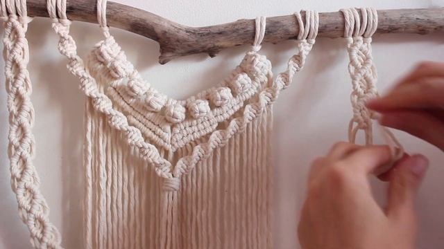 DIY Macrame Wall Hanging | exclusive tutorial by Macramessage | смотреть онлайн
