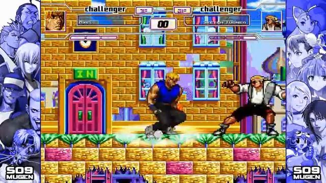 [S09 MUGEN] Axel Stone #1 Vs. Sketch Turner смотреть онлайн