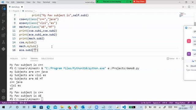 Python part10 Class and Objects , Inheritance смотреть онлайн