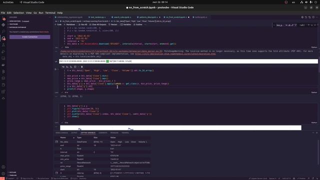 Building a classifier based on a neural network with Python from scratch смотреть онлайн