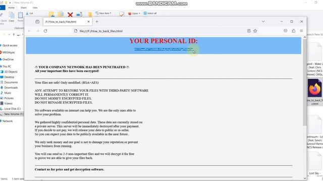 Ransomware Removal for *.ITLOCK, *.crypto13717, *.crypto, *.whole, Wagner 2.0, Lockbit 2.0 смотреть онлайн