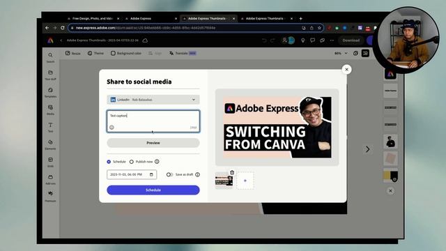 Schedule LinkedIn Posts with Adobe Express Content Scheduler смотреть онлайн
