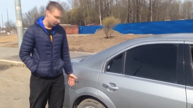 Покраска автомобиля   Ford Mondeo в серябристый цвет