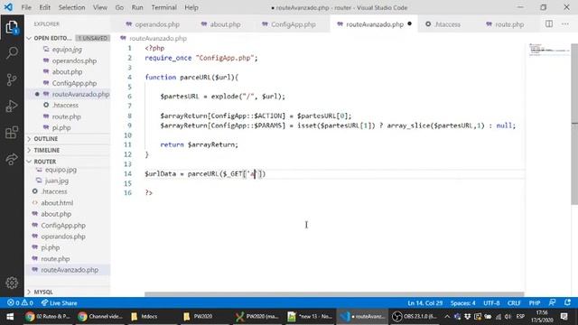 PHP - Ruteo & Pretty URL (Parte II) смотреть онлайн