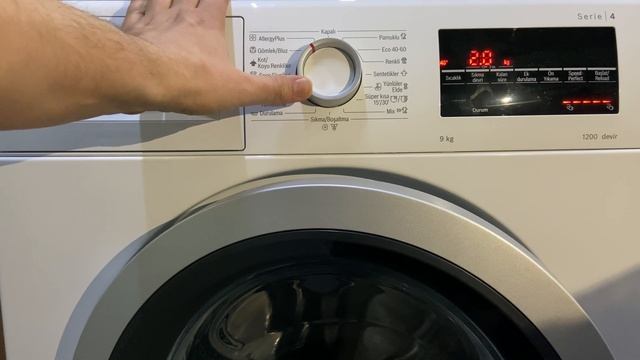 WAU24T91TR Bosch çamaşır makinesi Seri 4 / 9 kg 1200 devir kullanım tarifi , ürün tanıtımı YORUMLAR смотреть онлайн