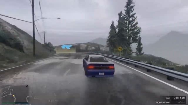 Gta 5 Intruder mountain drift run смотреть онлайн