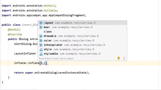 RecyclerView + CardView - Part 4 - Insert and send data to Activity - Android Studio Tutorial смотреть онлайн