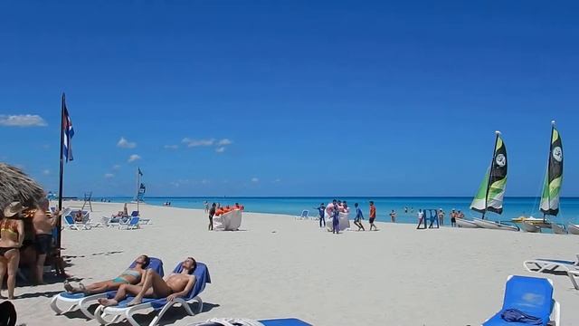 Куба , Варадеро, пляж Иберостар Тайнос ,апрель 2018 смотреть онлайн