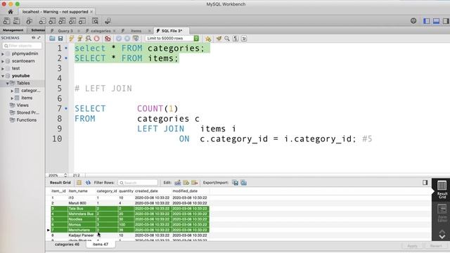 LEFT AND RIGHT JOIN IN MySQL In Hindi || Hasan Developer смотреть онлайн