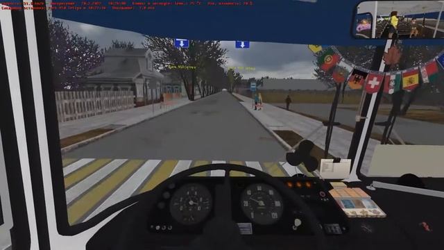 Omsi 2 Карта Суздаль Маршрут 1 АТП-Советская улица Автобус ПАЗ 32053 смотреть онлайн