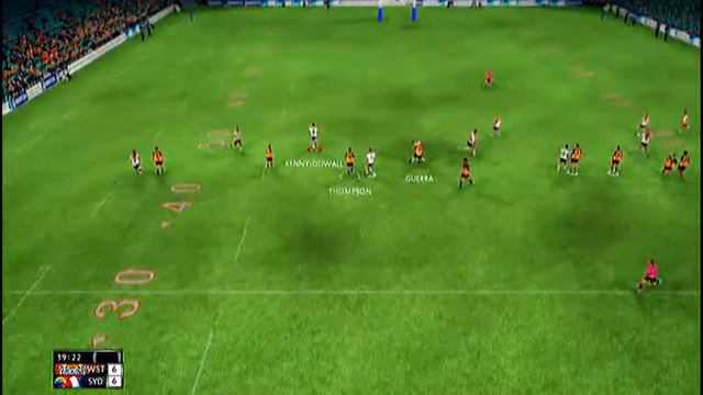 Rugby League Live 2 2013 DLC | Roosters V West Tigers Career Mode | Season 1 | Round 1 смотреть онлайн