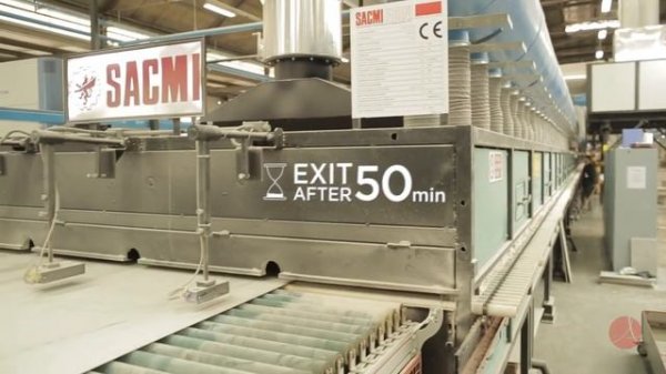 Ariostea производство керамогранита 100x300см