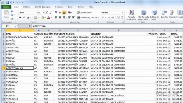 Cómo insertar columnas y filas en Excel смотреть онлайн