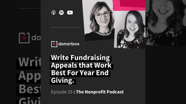 Write Fundraising Appeals that Work Best For Year End Giving | The Nonprofit Podcast Ep - 33 🎙️ смотреть онлайн