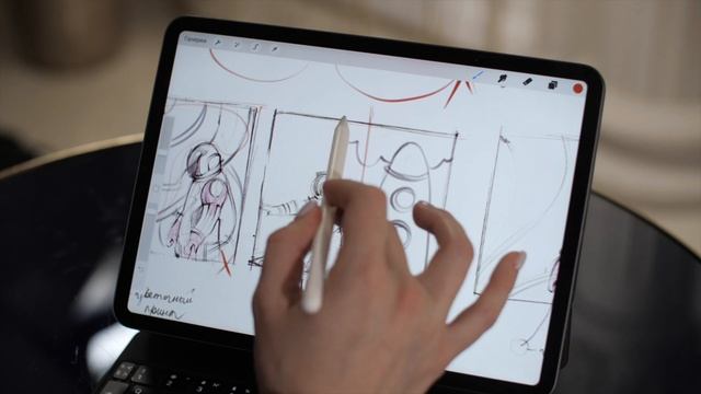 ТОП- 5 ошибок в композиции рисунка | Ошибки в иллюстрации | Советы художникам смотреть онлайн