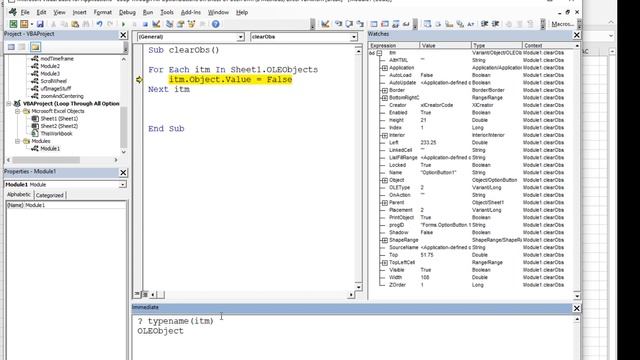 Loop Through All OptionButtons on Sheet Or UserForm (2 Methods) Excel VBA Is Fun! смотреть онлайн