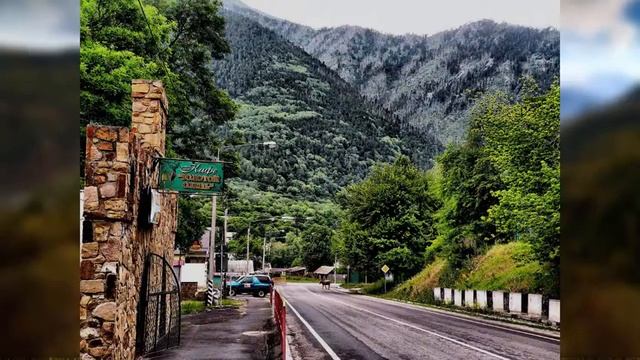 Теберда город - курорт. Курорты Северного Кавказа. смотреть онлайн