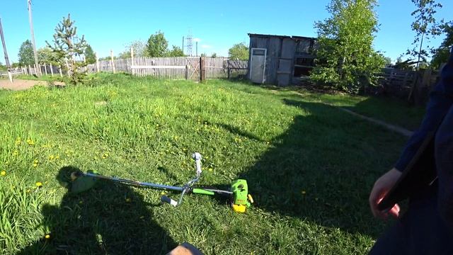 Обкатка бензотриммера смотреть онлайн