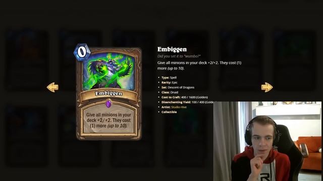 The DRAGONS Have ARRIVED! Druid Class Card Review For The Hearthstone: Descent Of Dragons Expansion смотреть онлайн