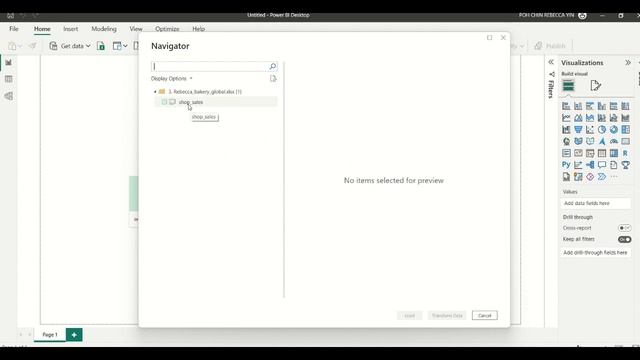 Power Bi Get File Excel Load Data смотреть онлайн