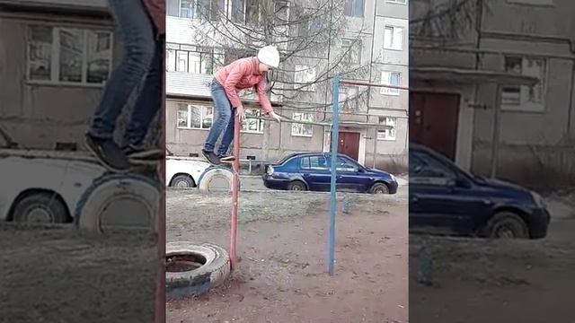 Турник кувырок смотреть онлайн