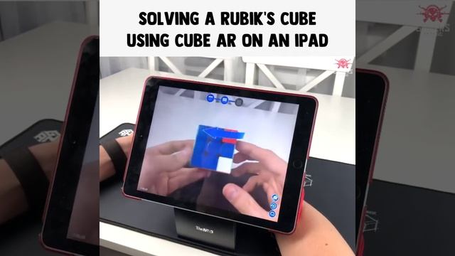 Solving a rubic cube on cube Ar using an iPad ? смотреть онлайн