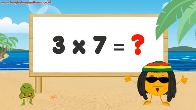 7 Times Table Song (Learning is Fun The Todd & Ziggy Way!) смотреть онлайн