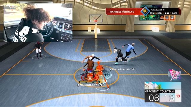 I PLAYED NBA 2K23 COMP STAGE in a HELLCAT... смотреть онлайн
