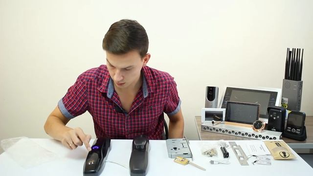 Подготовка к работе биометрического замка HDcom SL-916 Tuya-WiFi