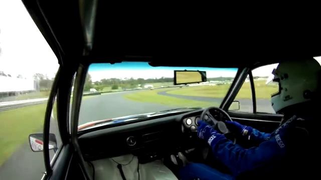 FORD RS2000 MK2 in car at Lakeside Raceway смотреть онлайн